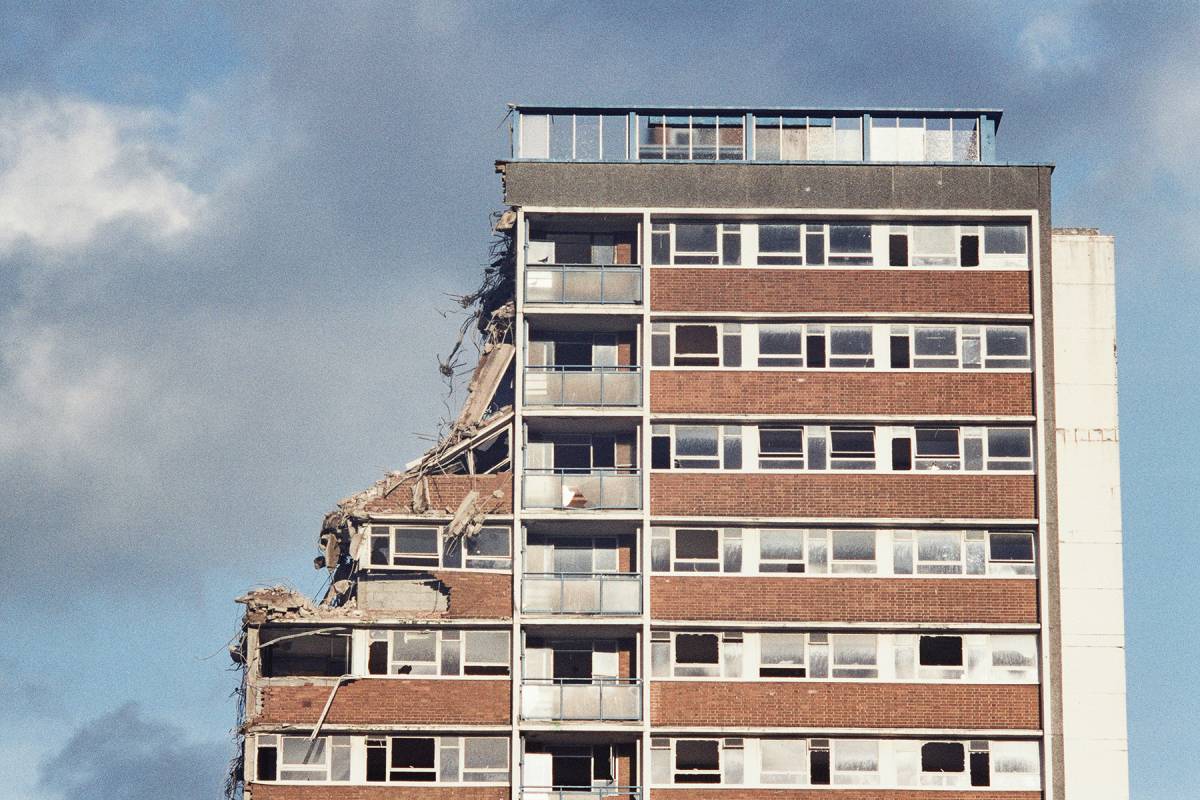 Documentation of St Luke's estate Birmingham