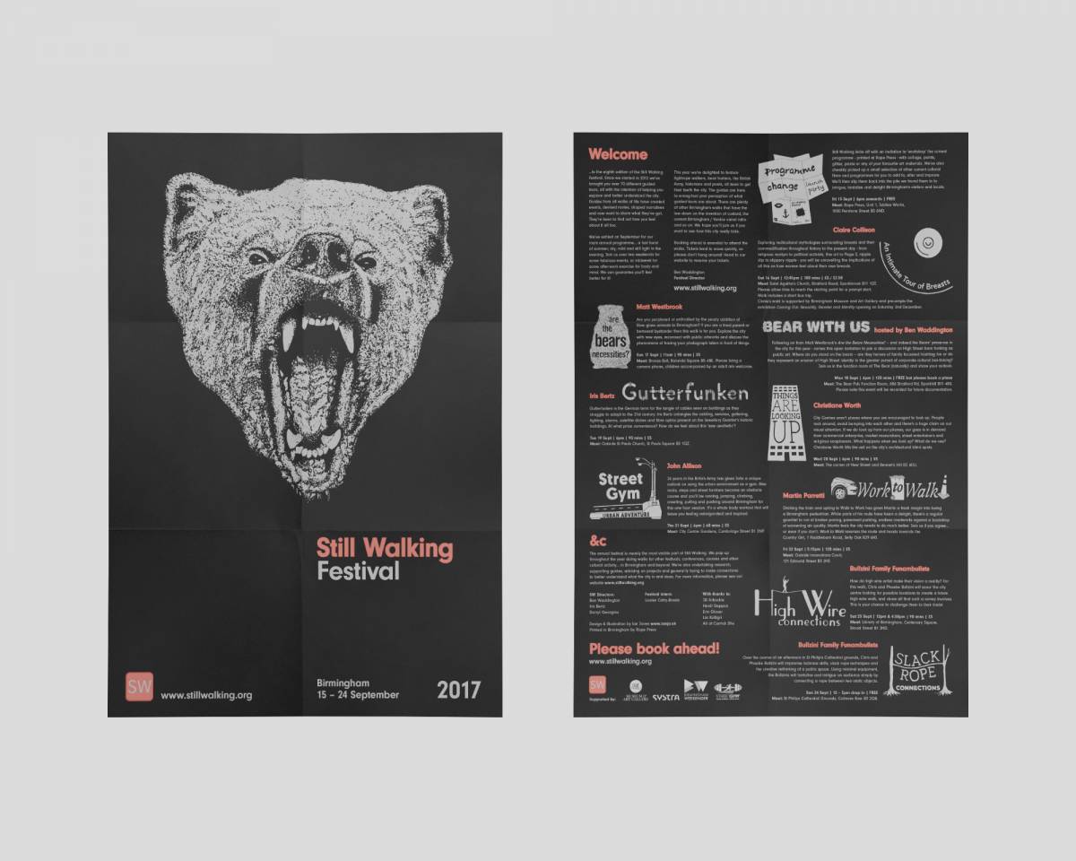 Still Walking Festival 2017 programme