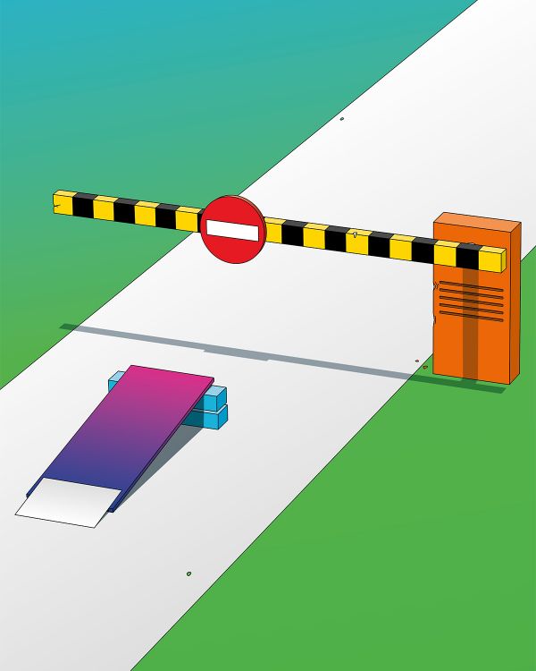 Obstacle illustration
