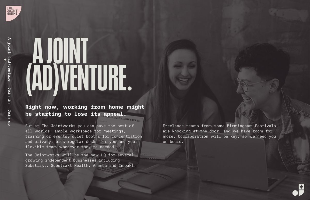 The Jointworks - digital screen